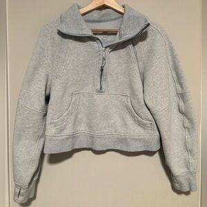 lululemon scuba quarter zip sweatshirt